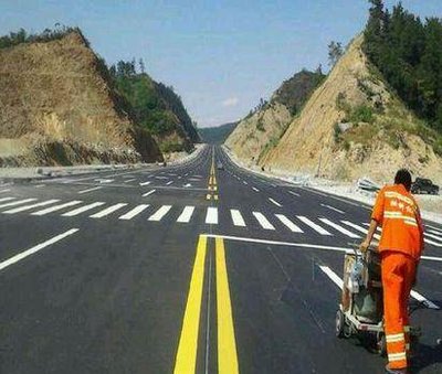 诸暨杭州道路划线